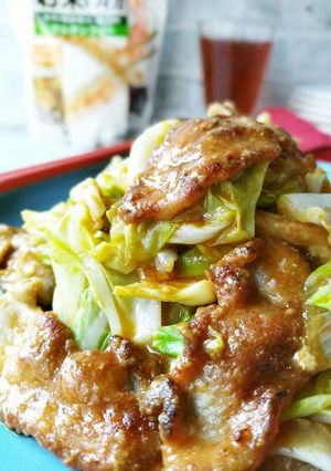 白飯が進む☆豚バラと春キャベツのうま炒め-レシピのメイン写真
