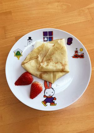 米粉とアーモンドミルクのクレープ-レシピのメイン写真
