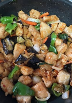 鳥胸肉の野菜たっぷりチリソ-ス-レシピのメイン写真