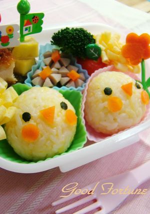 簡単キャラ弁☆ピヨちゃん弁当♪-レシピのメイン写真
