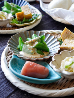 スナップえんどう味噌マヨソース-レシピのメイン写真
