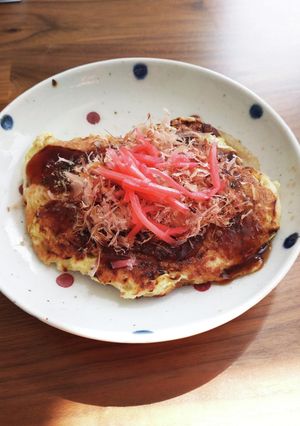 長芋と米粉のお好み焼き-レシピのメイン写真