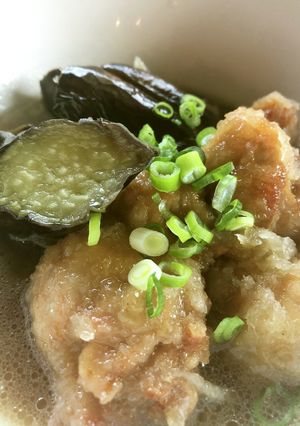 鶏肉となすのみぞれ煮-レシピのメイン写真