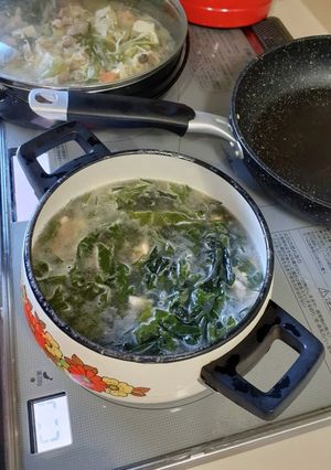 ミヨック✯韓国式わかめの汁-レシピのメイン写真