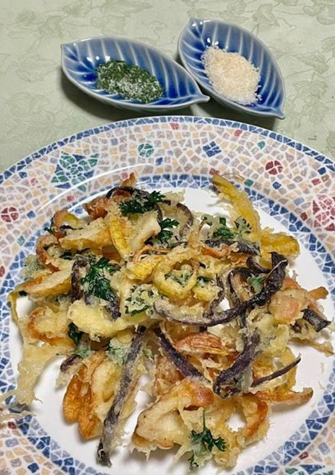 イタリア野菜の洋風かき揚げ-レシピのメイン写真