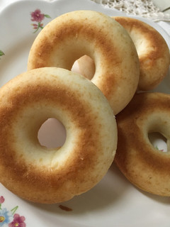 卵なしバターなし米粉の焼きドーナツ-レシピのメイン写真