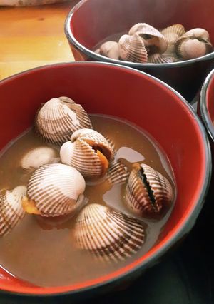 赤貝のお味噌汁-レシピのメイン写真