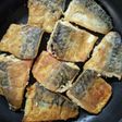 米粉で塩鯖パリバリ焼き