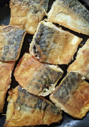 米粉で塩鯖パリバリ焼き-レシピのメイン写真