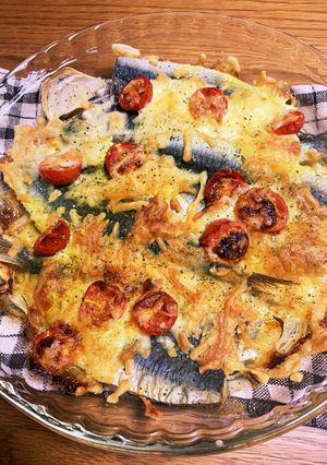 鰯のチーズ焼き♩カレー風味-レシピのメイン写真