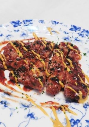 辛子みそだれ豚テキ！-レシピのメイン写真