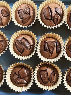 米粉で簡単チョコマフィン-レシピのメイン写真