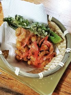 大豆と紅生姜の天ぷら-レシピのメイン写真