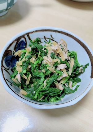春菊のツナ和え-レシピのメイン写真