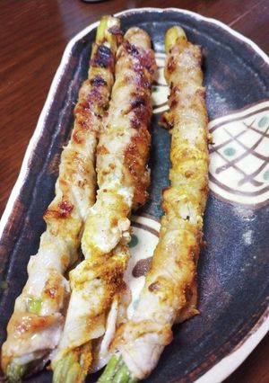 カレー風味のアスパラ肉巻き-レシピのメイン写真