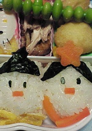 おひなさま☆ひなまつり☆キャラ弁-レシピのメイン写真