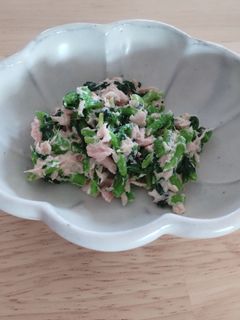幼児食〜クレソンとツナの和物〜-レシピのメイン写真