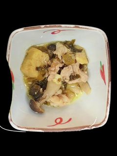 豚肉と高菜の炒め物-レシピのメイン写真