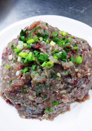 鰯のなめろう おつまみやご飯のお供に。-レシピのメイン写真