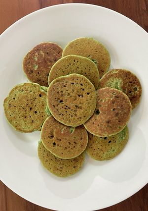 野菜のパンケーキ　手づかみ食べにも！-レシピのメイン写真