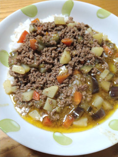 米粉活用 キーマカレー-レシピのメイン写真