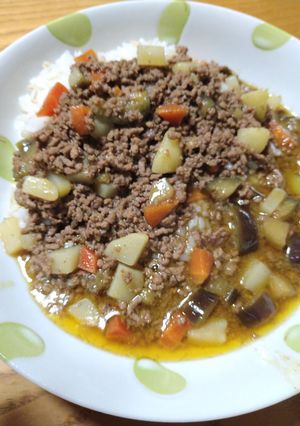 米粉活用 キーマカレー-レシピのメイン写真