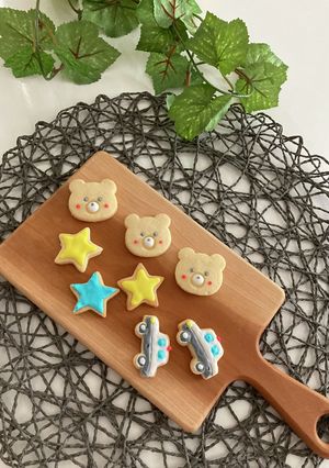 米粉で簡単ホロホロ☆型抜きクッキー-レシピのメイン写真