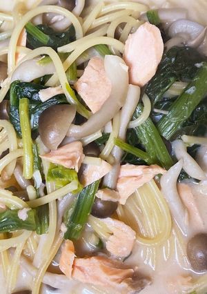 簡単 ズボラ飯 アーモンドミルクでパスタ-レシピのメイン写真