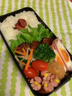中学生男子 お弁当3/31-レシピのメイン写真