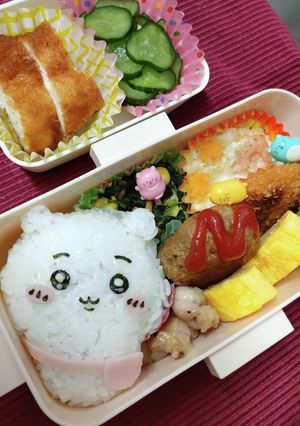 だるまちいかわ弁当☆ちいかわキャラ弁-レシピのメイン写真