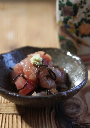 まぐろの塩昆布〆め-レシピのメイン写真