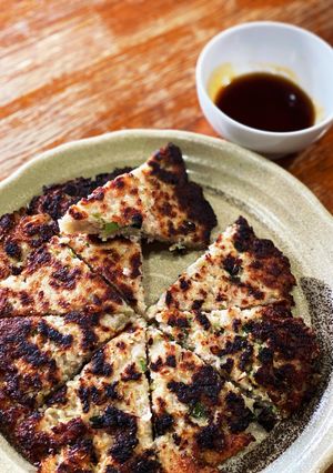 餃子のタネde米粉チヂミ-レシピのメイン写真