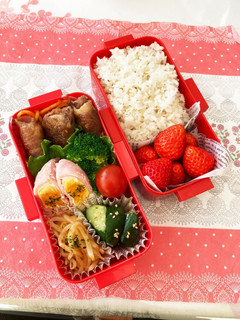 男子中学生弁当 2023.3.31-レシピのメイン写真
