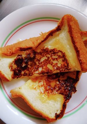 卵高騰！牛乳だけでフレンチトースト-レシピのメイン写真