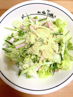 レタスとハムの千切りサラダ-レシピのメイン写真