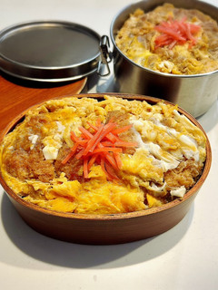 のっけ弁当2023.03.31カツ丼-レシピのメイン写真