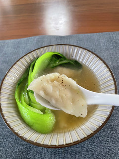 米粉でモッチモチ餃子スープ-レシピのメイン写真