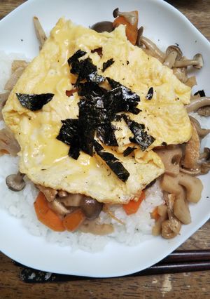 オムごはん-レシピのメイン写真