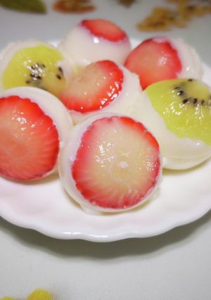 プチまるフルーツ牛乳寒天-レシピのメイン写真