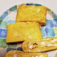 マヨネーズと白だしの卵焼き♪濃く旨♡