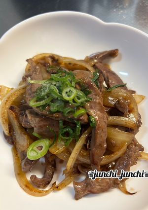 ★豚ハツ(心臓)の塩ダレ炒め★-レシピのメイン写真