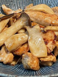 コク旨♡鶏胸肉とエリンギのバター醤油炒め-レシピのメイン写真