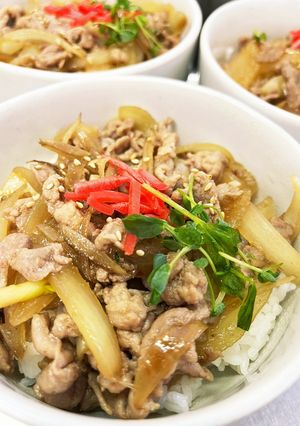 ちょっとリッチな風味の豚丼-レシピのメイン写真