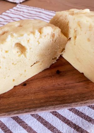 レンチンでもっちり米粉蒸しパン-レシピのメイン写真
