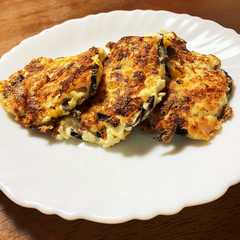รูปของ 米粉と豆腐で♪チヂミ風orお好み焼き