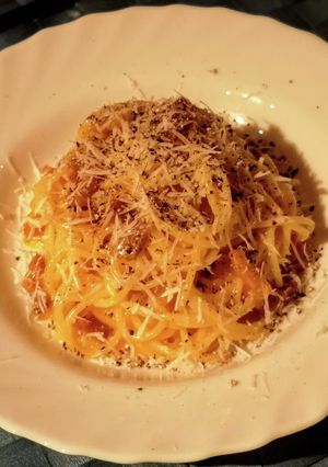 限りなくイタリアに寄せたカルボナーラ-レシピのメイン写真