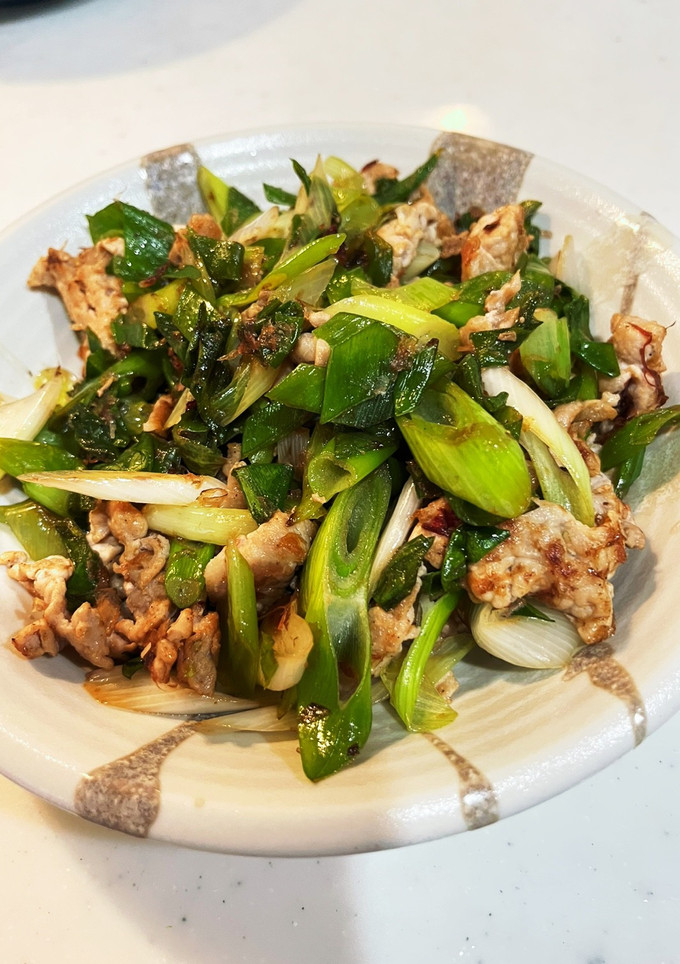 【大量消費】ネギと豚肉の簡単炒め-レシピのメイン写真