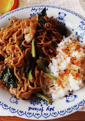 焼きそばライス添え-レシピのメイン写真