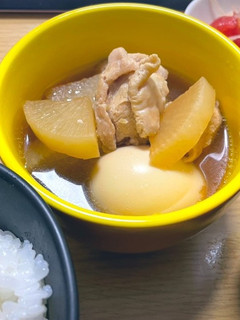 酒、みりん無し!大根しみしみ鶏肉の甘辛煮-レシピのメイン写真