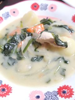 あっさりクリームシチュー-レシピのメイン写真